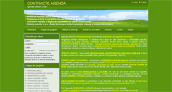 Desktop Screenshot of contractearenda.ro