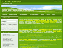 Tablet Screenshot of contractearenda.ro